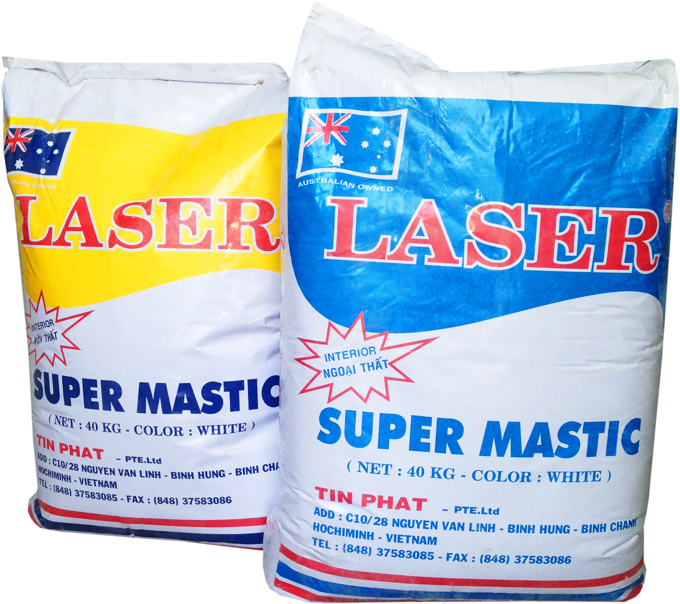Bột trét tường Maxi & Laser